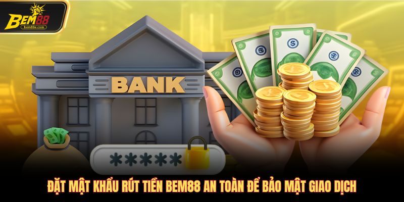 Đặt mật khẩu rút tiền an toàn để bảo mật giao dịch