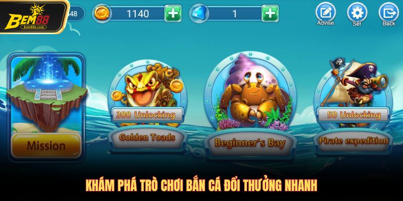 Khám phá trò chơi bắn cá đổi thưởng nhanh